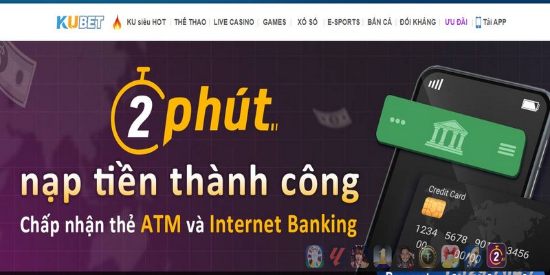 Thời gian thanh toán tại KUBET rất nhanh