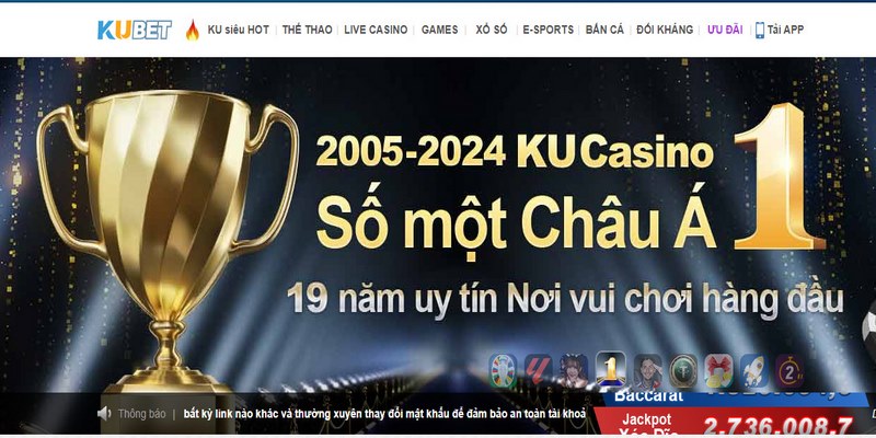  KUBET là thương hiệu giải trí, cá cược uy tín